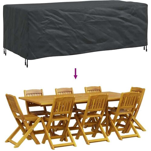 vidaXL Navlaka za vanjski namještaj Crna 229 x 113 x 73 cm 210D Cijene