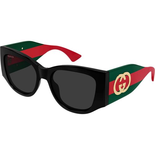 Gucci GG2115S 001 ONE SIZE (55) Črna/Siva Cene
