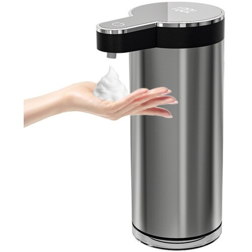 INF Brezdotikni penasti razpr&scaron;ilnik mila iz nerjavečega jekla, 400ml, (5000248999) Cene