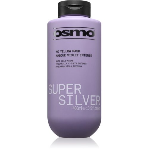 OSMO Super Silver No Yellow Mak intenzivna hidratantna maska neutralizirajući žuti tonovi 400 ml Slike