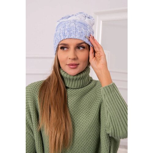 Kesi marka niezdefiniowana Cap with fleece Dolores K303 blue+white+jeans Slike