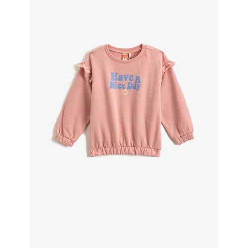 Koton Sweatshirt - Pink - Regular fit