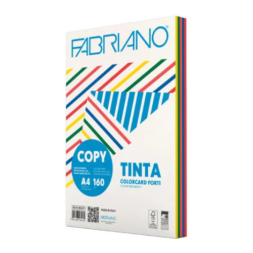 Papir barvni mix a4 160g intenziv fabriano 1/100 FABRIANO