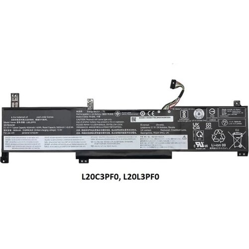  Baterija za laptop Lenovo IdeaPad 3 14ITL6 15ITL6 L20C3PF0 L20L3PF0 4054mAh Slike