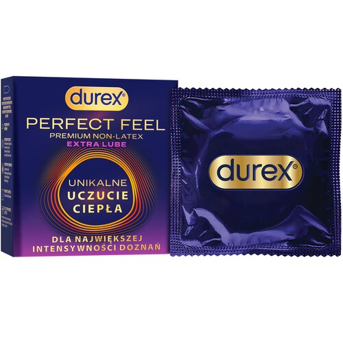 Durex Perfect Feel Extra Lubricated 3 pack Slike