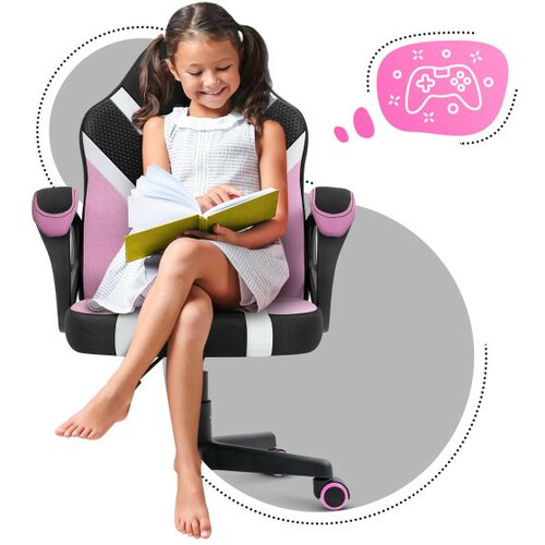 Huzaro dečija gaming stolica ranger 1.0 pink mesh Cene