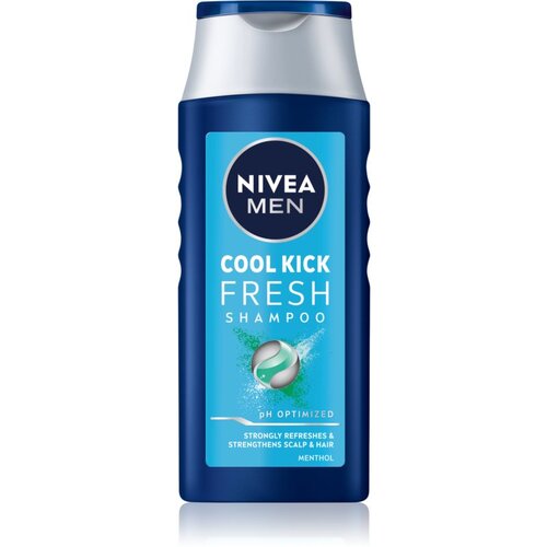 Nivea men cool fresh osvežilni šampon za normalne do mastne lase 250 ml za moške Cene