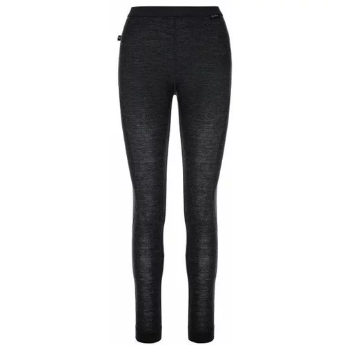 Kilpi MAVORA BOTTOM-W merino wool thermal pants for women black
