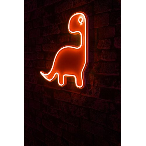 Wallity Dekorativna plastična LED rasveta Dino the Dinosaur Red Cene