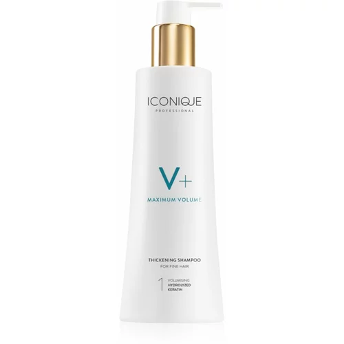ICONIQUE V+ Maximum volume Thickening shampoo šampon za volumen tanke kose 250 ml