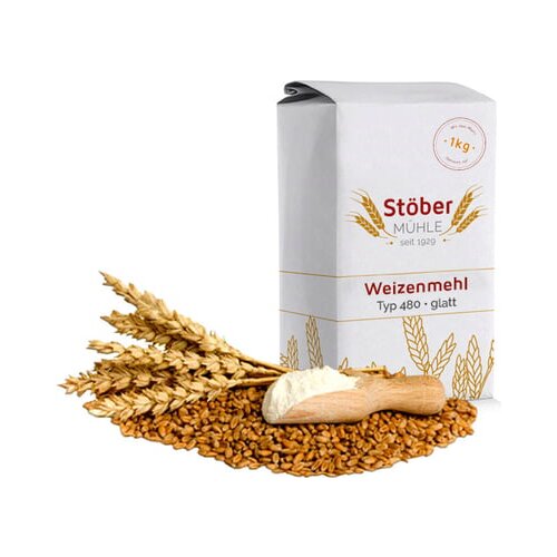 Stöber Mühle GmbH Pšenična moka 480 - gladka Cene