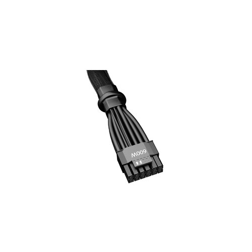 Be Quiet! CPH-6610 12VHPWR PCI-E adapter kabel (12-pinsko napajanje, 1 konektor, navoj na svakoj žici, 60 cm, crni) Cijene