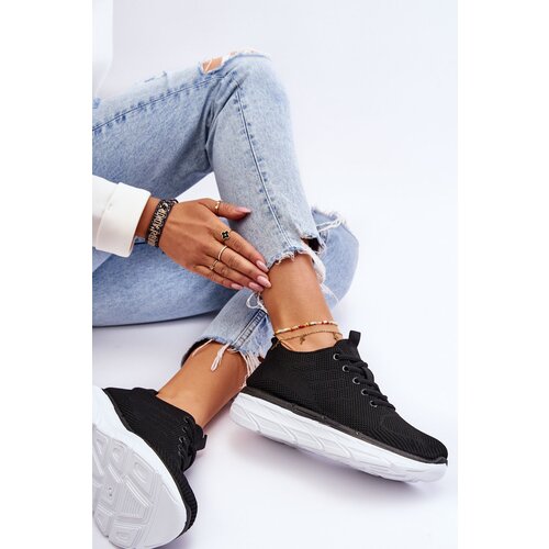 Boto Women's Lace-up Sports Shoes Black Lavarone Cijene