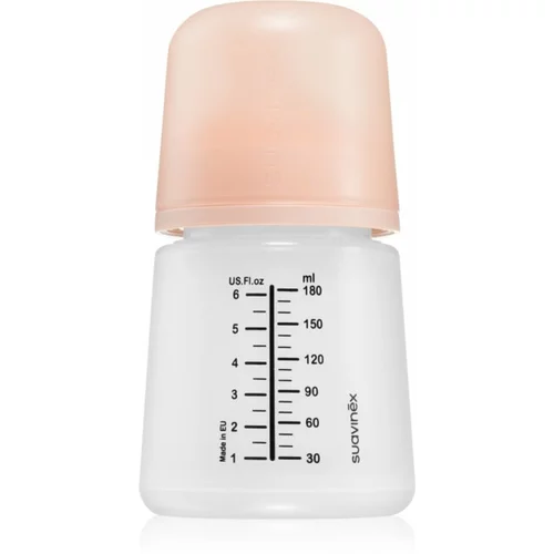 Suavinex Zero Zero Anti-colic Bottle steklenička za dojenčke S Slow Flow 0 m+ 180 ml