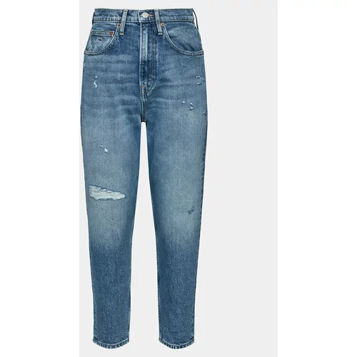 Tommy Jeans Jeans hlače Mom Jean Uh Tpr Ah7139 DW0DW17283 Modra Mom Fit