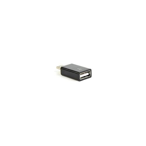  USB 2.0 Type-C adapter (CM/AF), BLACK, GEMBIRD CC-USB2-CMAF-A Cene