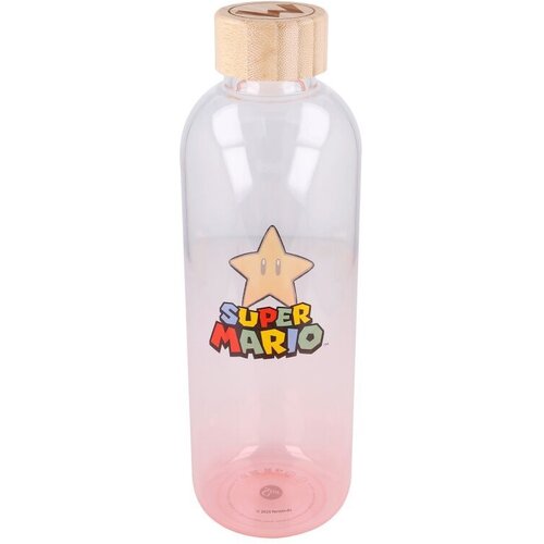 Super Mario Nintendo Bros glass bottle 1030ml Slike