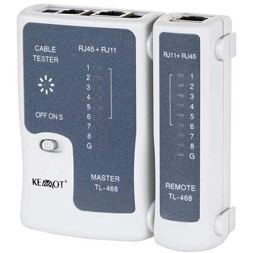 Kemot Tester za patch in telefonske kable , RJ45 + RJ11 Cene