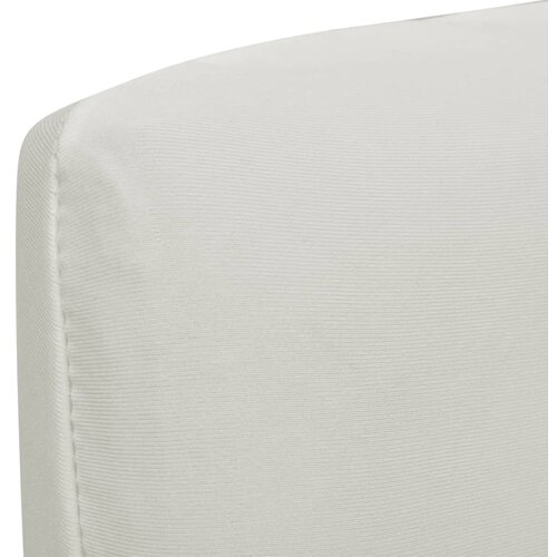 Maison Chic Prevleka za zunanjo pohi&amp;scaron;tvo - Ravne raztegljive prevleke za stole 6 kosov krem, (21795732) Slike