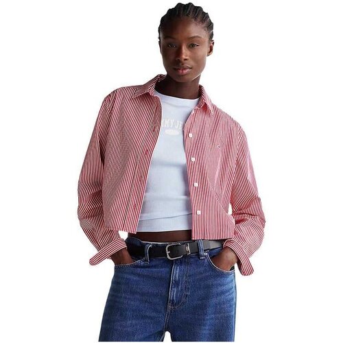 Tommy Hilfiger crop fit ženska košulja THDW0DW19354-0EZ Cene