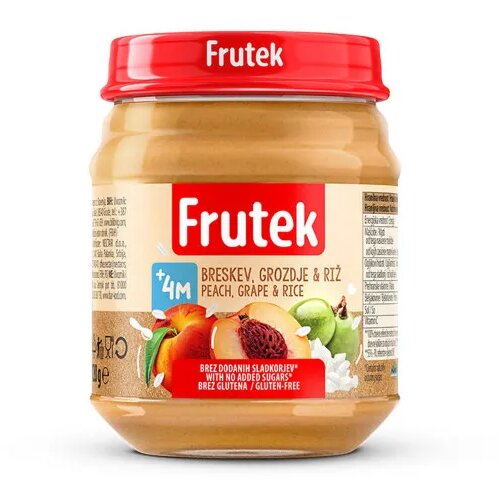 Frutek kašica breskva i riža 120g Cijene