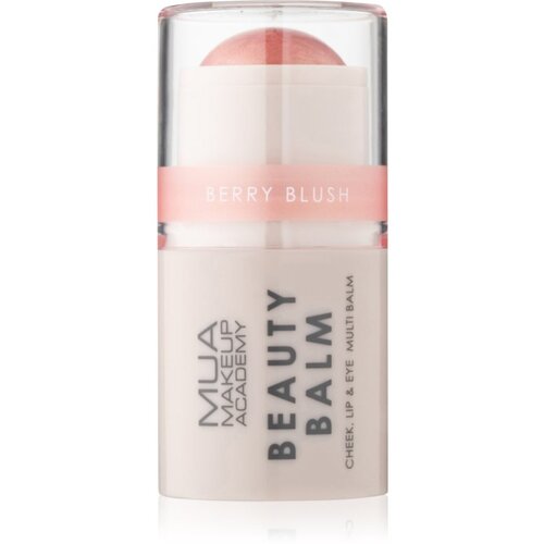 MUA Makeup Academy Beauty Balm kremasto rdečilo v paličici odtenek Berry Blush 4 g Slike
