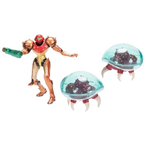 Jakks Pacific Mini Figure World of Nintendo Metroid - 3-Pack - Samus Bounty Hunter Slike