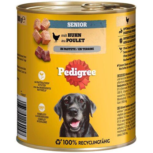 Pedigree Classic 12 x 800 g - Senior piletina u pa&scaron;teti Cijene