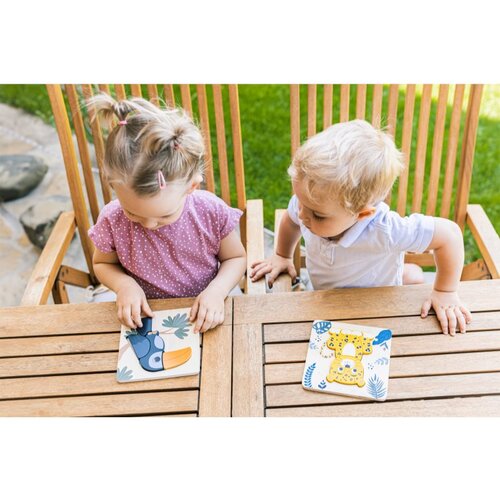 Zopa Wooden Puzzle Small puzzle od drva Zebra 1 kom Slike