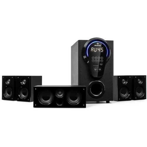 Auna Areal 525 DG, 5.1 sustav kućnog kina, 125 W RMS, optički ulaz, BT, USB, SD, AUX, daljinski upravljač Cijene