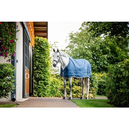 Horseware Ireland Podloga za pregrinjalo Horseware Ionic Therapy Liner 50 g, Imperial Blue/Silver & Navy - 155 cm Cene