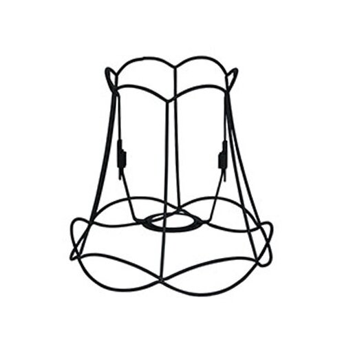 QAZQA Kovinski senčnik črn 20/19 - Granny Frame Cene