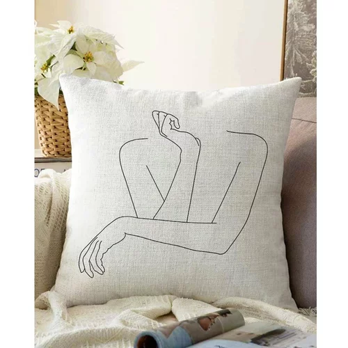 Minimalist Cushion Covers jastučnica s udjelom pamuka Pose, 55 x 55 cm