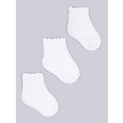 Yoclub čarape za devojčice Jacquard 3-pack SKL-0001G-0100 Slike
