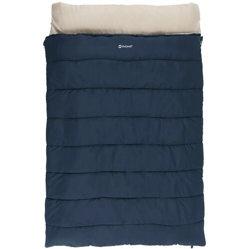 Outwell Contour Lux Double Adult Rectangular sleeping bag Polyester Blue Cijene