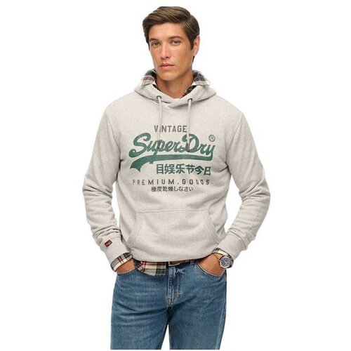 Superdry svetlosivi muški duks Cene