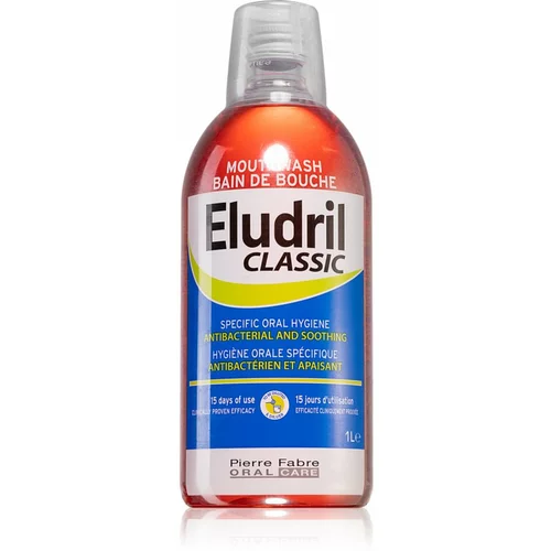 Elgydium Eludril Classic ustna voda 1000 ml