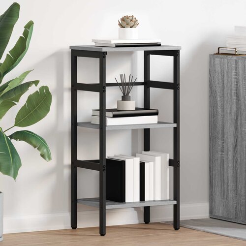 Polica Siva Sonoma 40 x 29,5 x 81 cm Konstruirano drvo Cijene