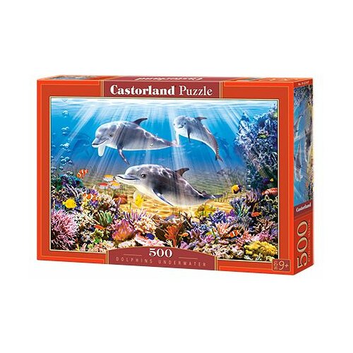 Puzzle Delfini pod vodom Slike
