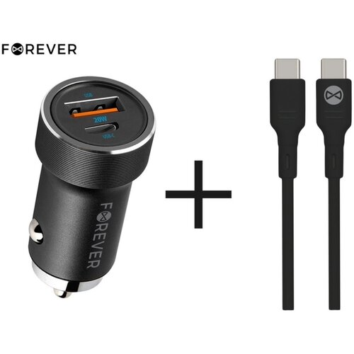Forever avto polnilec CC-06, 60W, črn Cene