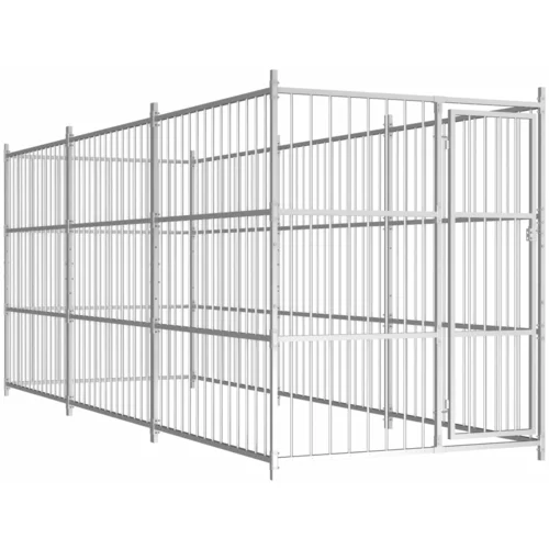  vanjski kavez za pse 450 x 150 x 185 cm