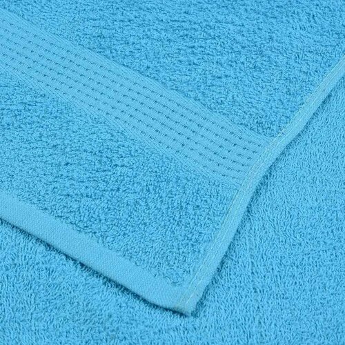  Ručnici za saunu 10 kom tirkizni 80x200 cm 360 gsm 100 % pamuk Slike