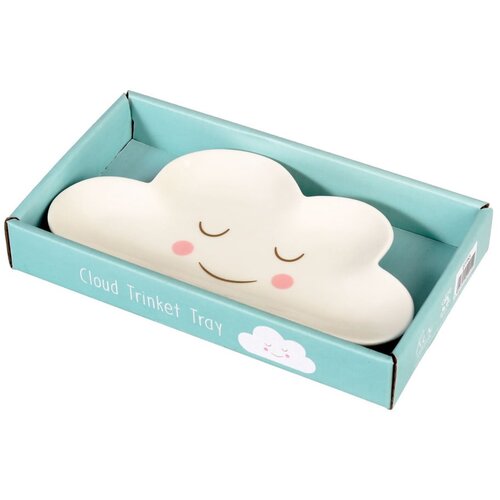 Rex London Okrasen porcelanast krožnik Cloud Cene