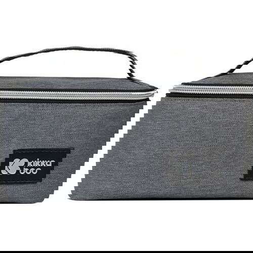 Kikka Boo Termo izolovana torba za hranu Foody 19x10x7cm Dark Grey Cene