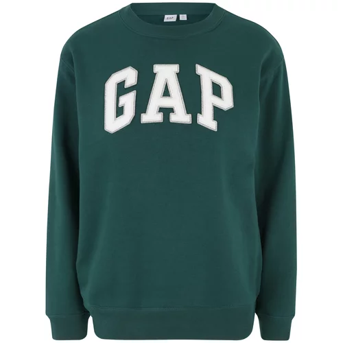 Gap Tall Sweater majica 'HERITAGE' petrol / bijela
