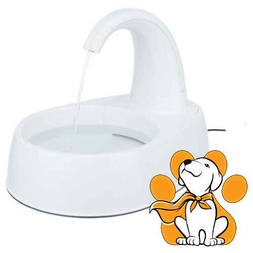 Trixie Drinking Fountain Curved Stream Fontana Za Vodu 2.5l Cene
