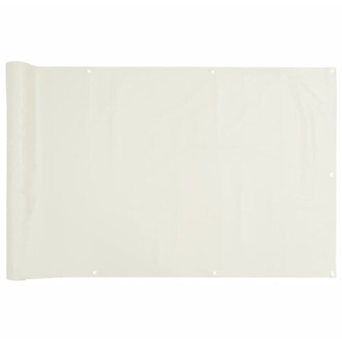 vidaXL Balkonsko platno za zasebnost belo 700x75 cm PVC, (21416544) Cene