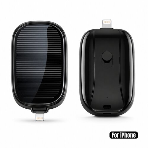VYZIO Sončni polnilnik za telefon na obesku za ključe, 5 W, vodoodporen, USB-C/Lightning | POWERWING Strela, (5000359613) Slike