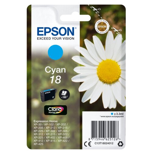 Epson ink cartridge cyan Claria Home T 180 T 1802 Cijene
