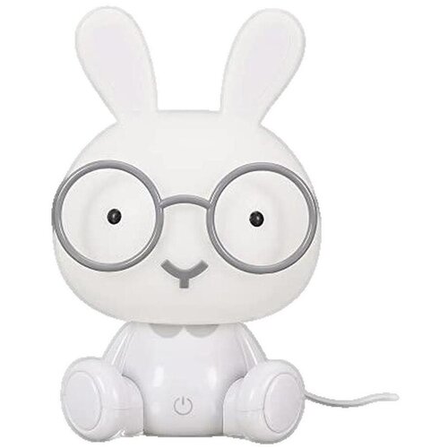 CMP Namizne svetilke Veilleuse Lapin tactile blanc et gris Bela Cene